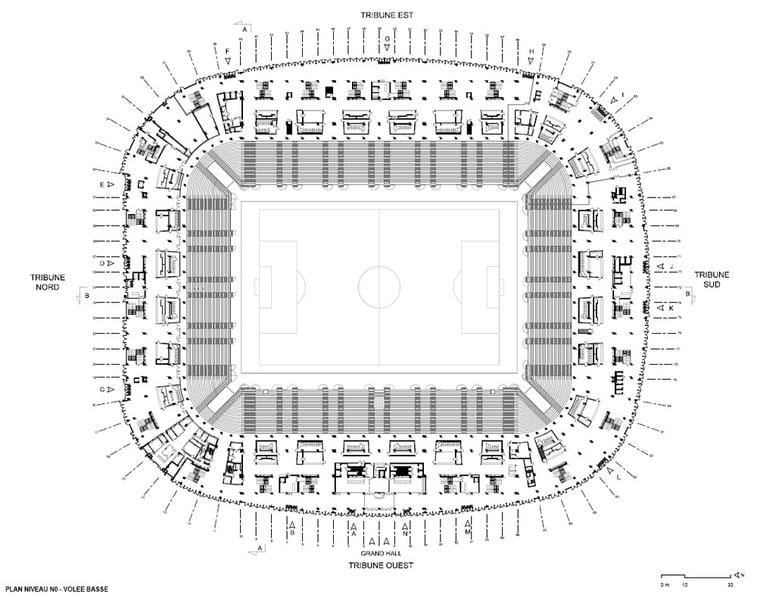 რუკა Lille სტადიონი