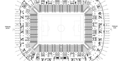 რუკა Lille სტადიონი