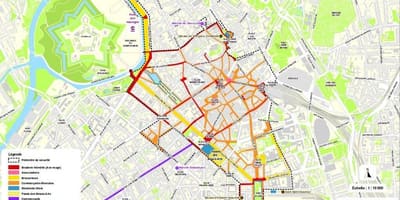 რუკა Lille braderie